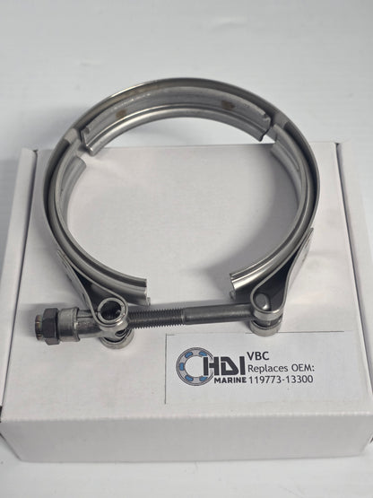 Exhaust Clamp 4" (119773-13300 / 842993) 316 Stainless HDI VBC