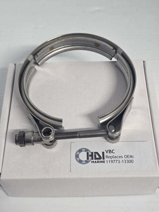 Exhaust Clamp 4" (119773-13300 / 842993) 316 Stainless HDI VBC