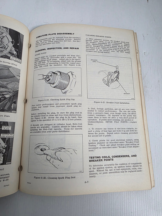 1974 Johnson 9.9HP Service Manual | Genuine Used Manual