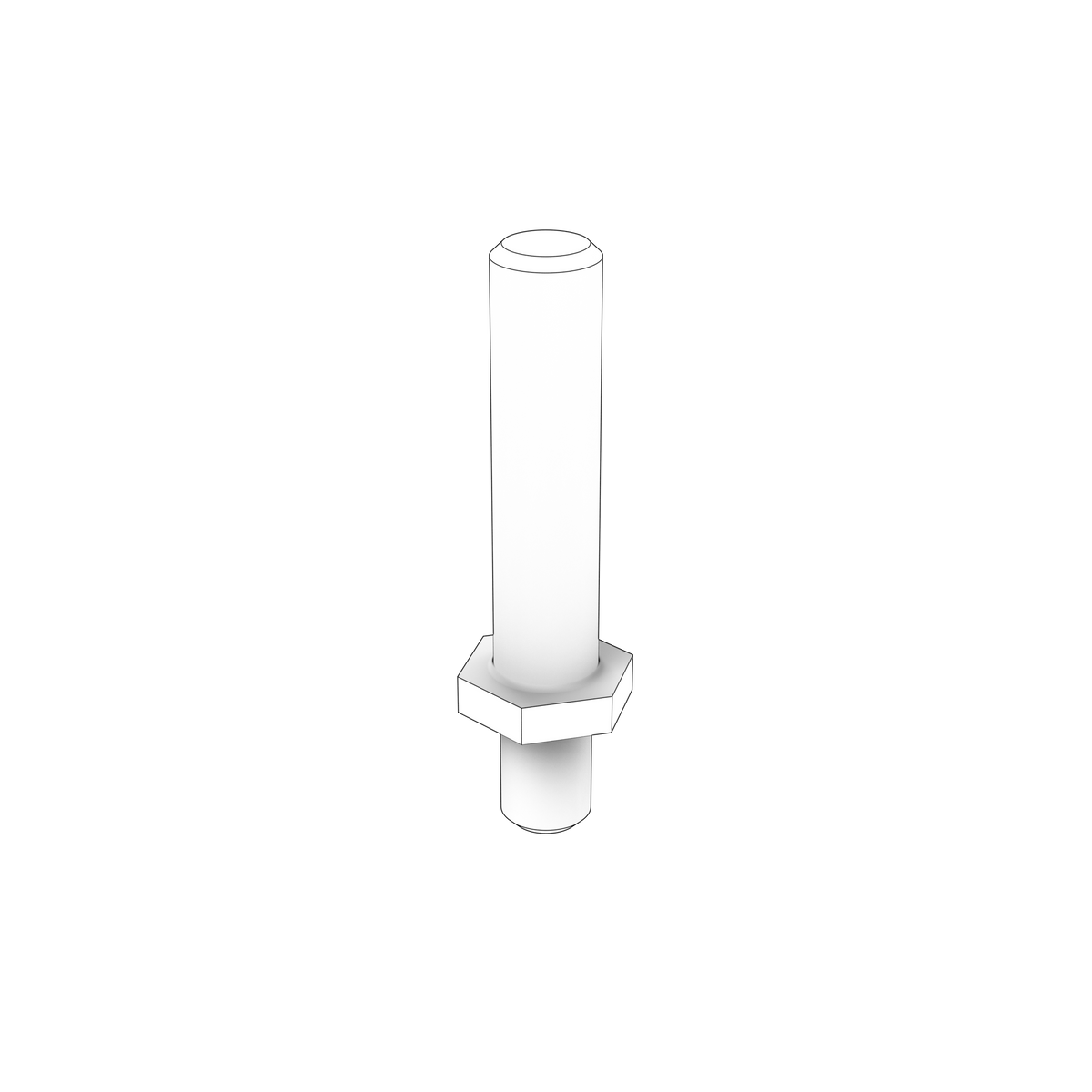 860950 Adjusting Screw | Genuine Volvo Penta Part - photo 2 of 2
