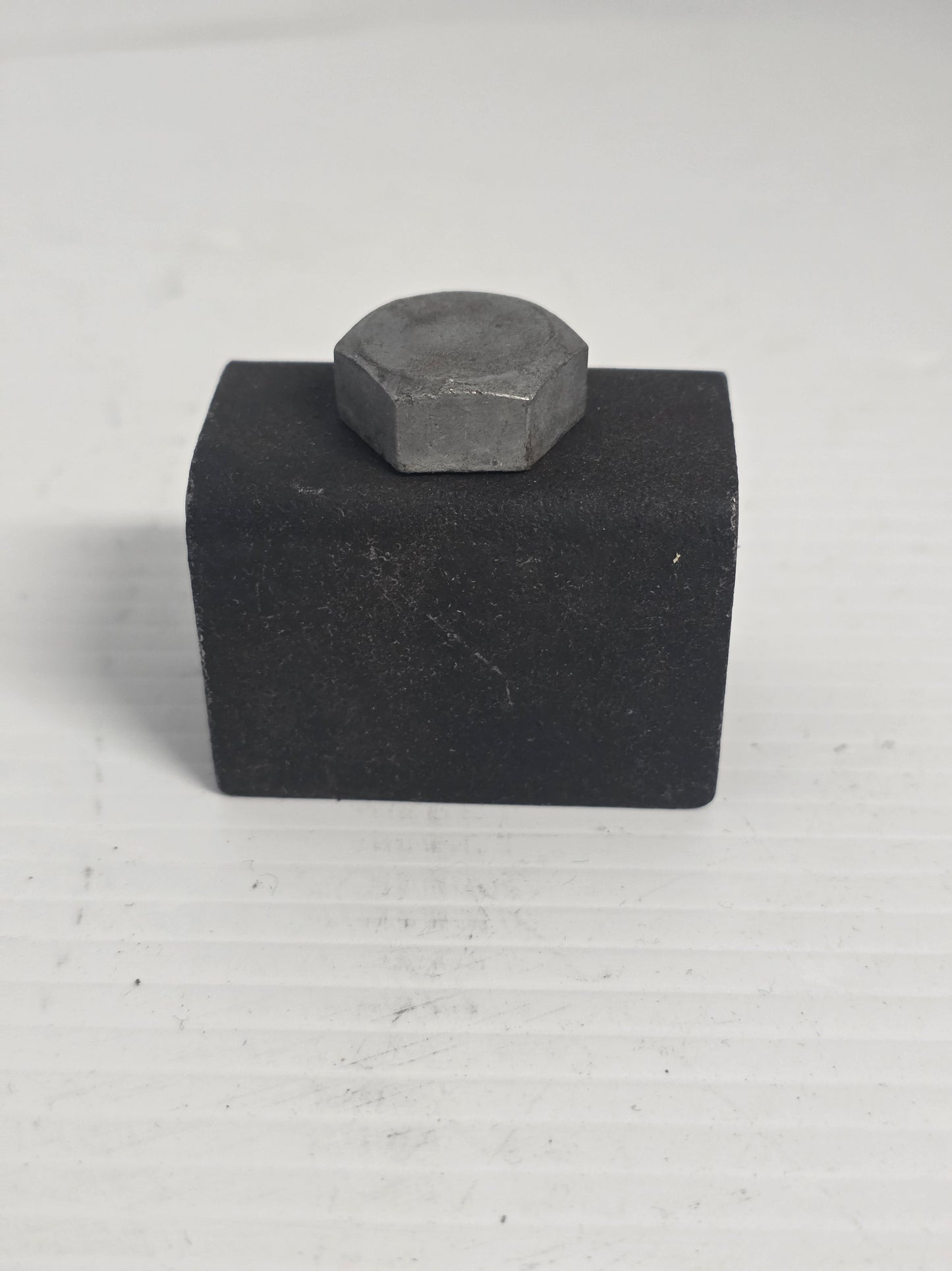 3139 Dunbier Weld-On Frame U Bracket Mount (Raw Metal Finish)