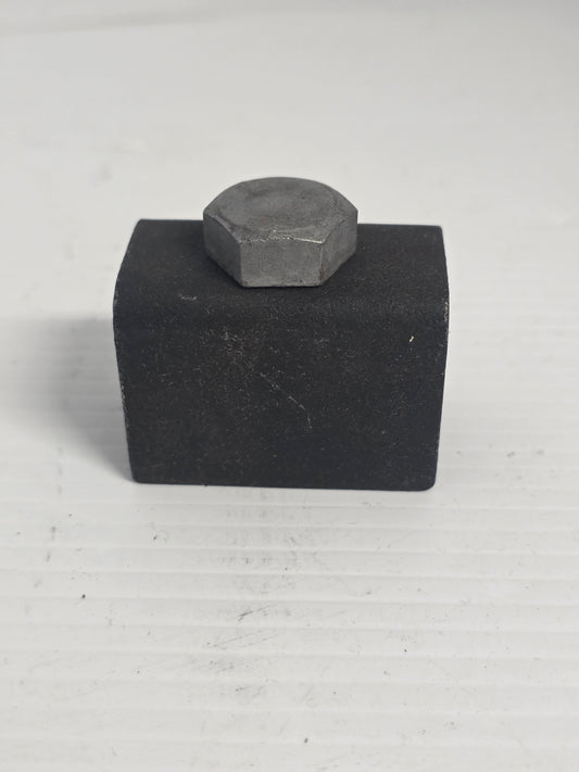 3139 Dunbier Weld-On Frame U Bracket Mount (Raw Metal Finish)