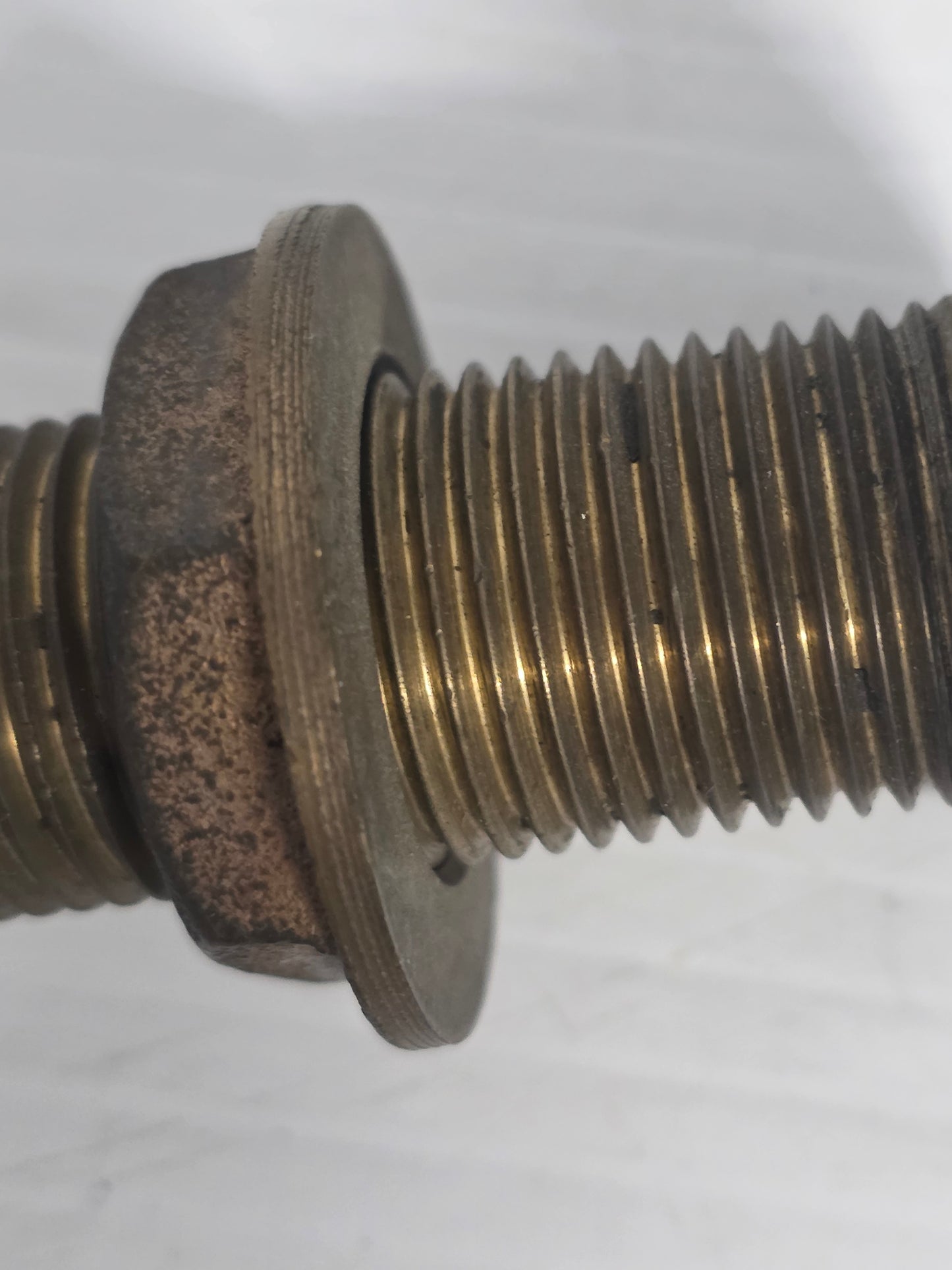 403004 Maestrini Brass Skin Fitting (Domed, 3/4" BSP, 72mm Long) | Marine Deck Hardware