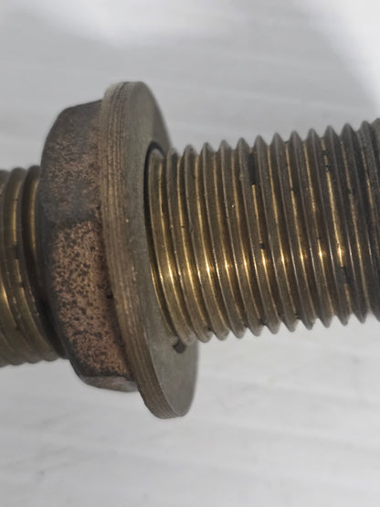403004 Maestrini Brass Skin Fitting (Domed, 3/4" BSP, 72mm Long) | Marine Deck Hardware