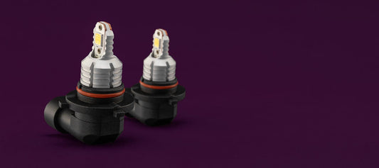 LEDCONV-HB4-SOLID HB4 (9006) LED Fog Light Bulbs (Pair)