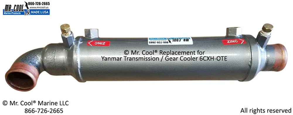 6CXH-OTE Aftermarket ZF Transmission/Gear Oil Cooler | Sawley's Select Marine Parts
