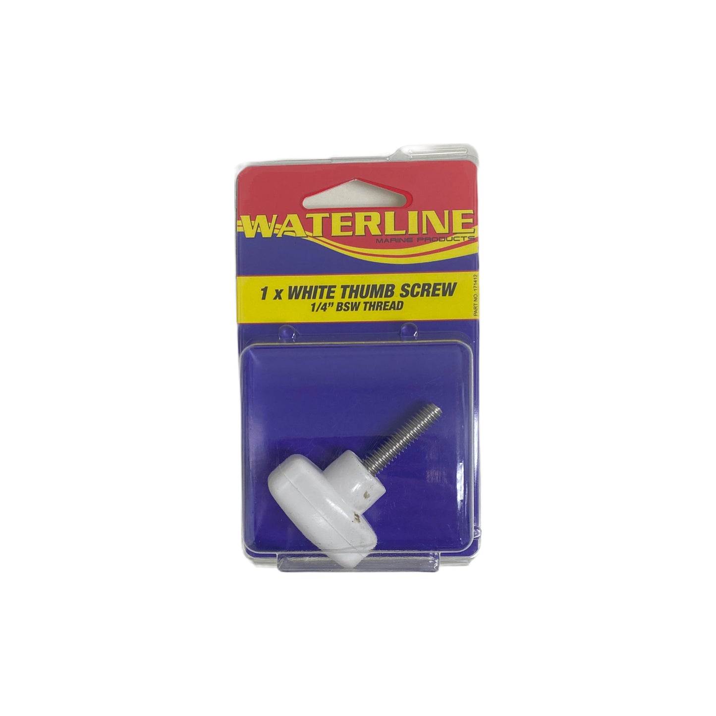 171412 White Thumb Screw