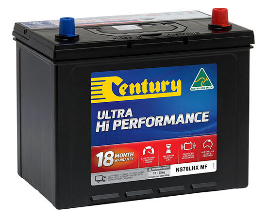 127123 Century NS70LHX MF Ultra Hi Performance Battery | Genuine Century Battery
