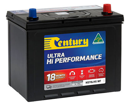 127123 Century NS70LHX MF Ultra Hi Performance Battery | Genuine Century Battery