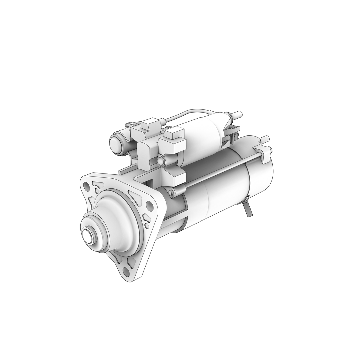 21103718 Starter Motor | Genuine Volvo Penta Part - photo 2 of 2