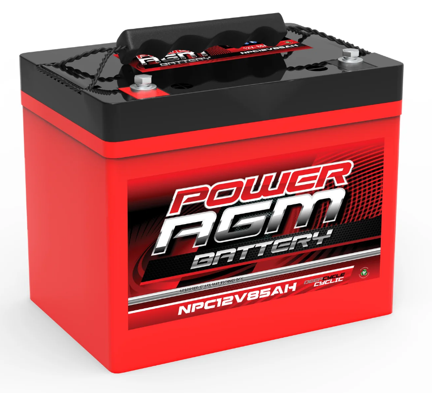 NPC12V85AH Power Crank 12V 85 AH Battery | 12 Volt AGM Cyclic Range