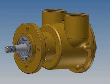 AN 6687-ST691 Seawater Pump AN 7416,( SS fm 6687) Kohler 28-40 EFKOZD, 45-65 EFOZDJ, ED0065845590