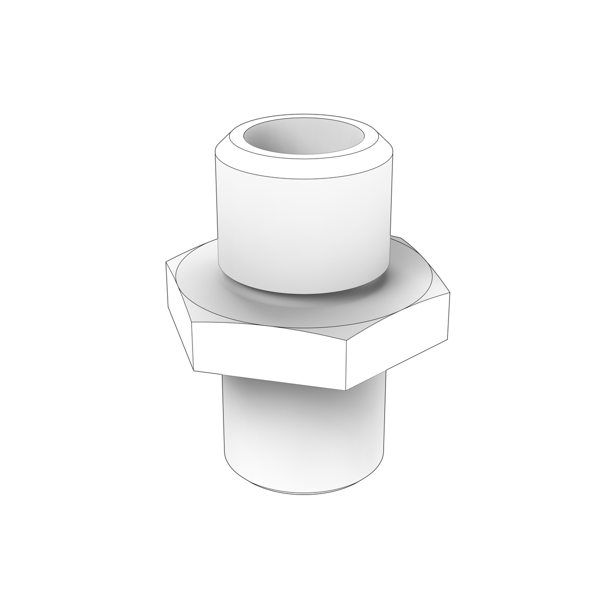 977639 Nipple | Genuine Volvo Penta Part - photo 2 of 2