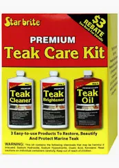 513514 Premium Teak Care Kit | Genuine Star brite Product