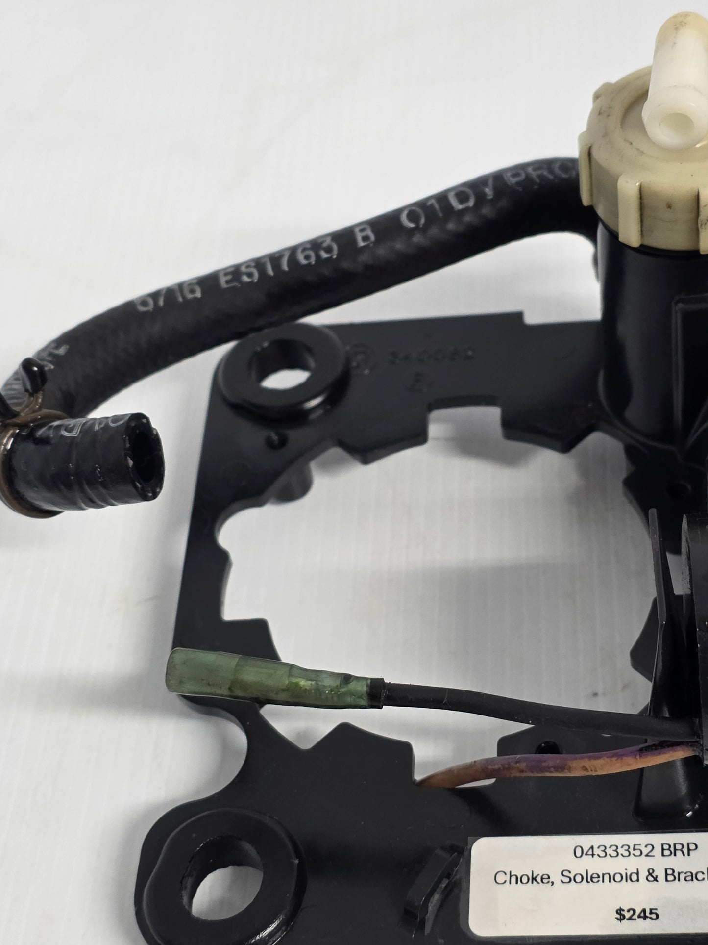 0433352 Choke, Solenoid & Bracket Assy | Genuine Used Part