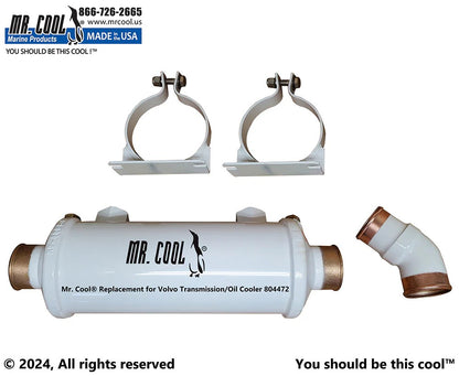 3832397 Aftermarket Twin Disc/Borg Warner Volvo MG507 Transmission Oil Cooler | Sawley's Select Marine Parts