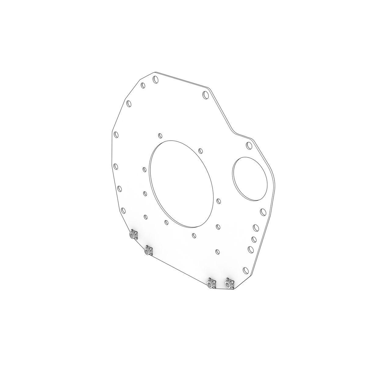 3583724 Plate | Genuine Volvo Penta Part