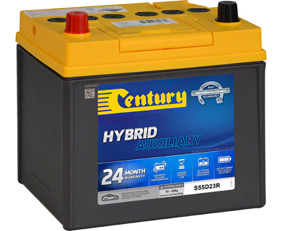 118112 Century S55D23R HYBRID AUXILIARY Battery