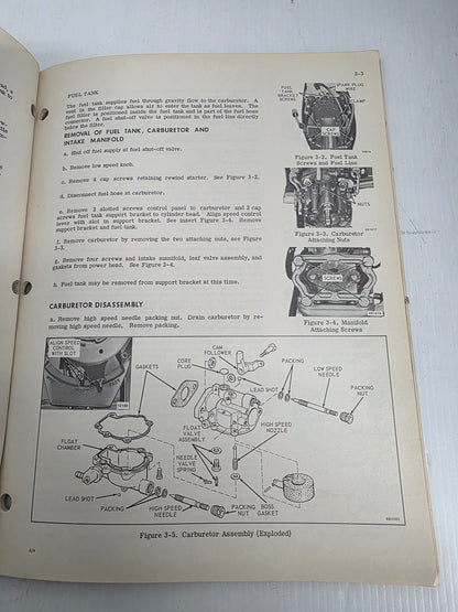 1974 Johnson 2HP Service Manual | Genuine Used Manual