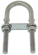 612109 U/Bolt S/S 4" X3/8" | Marine Deck Hardware