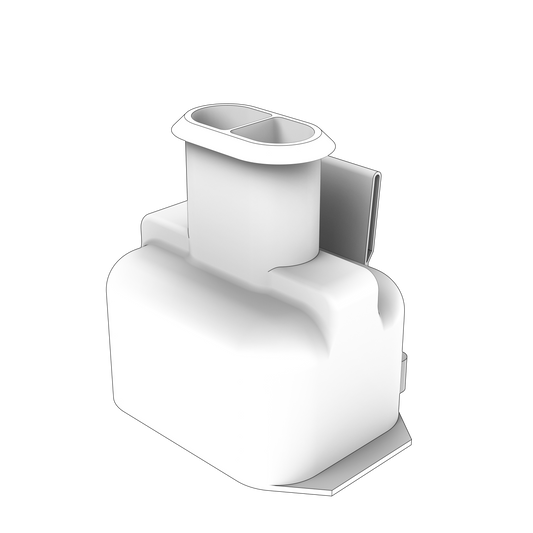 874368 Receptacle Housing | Genuine Volvo Penta Part - photo 2 of 2