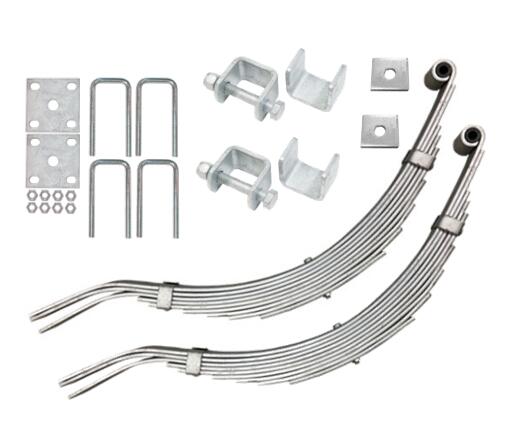 A1617GK Mackay 2018K Dunbier 9 Leaf Slipper Spring Kit (Zinc Tech) | Marine Trailer Part