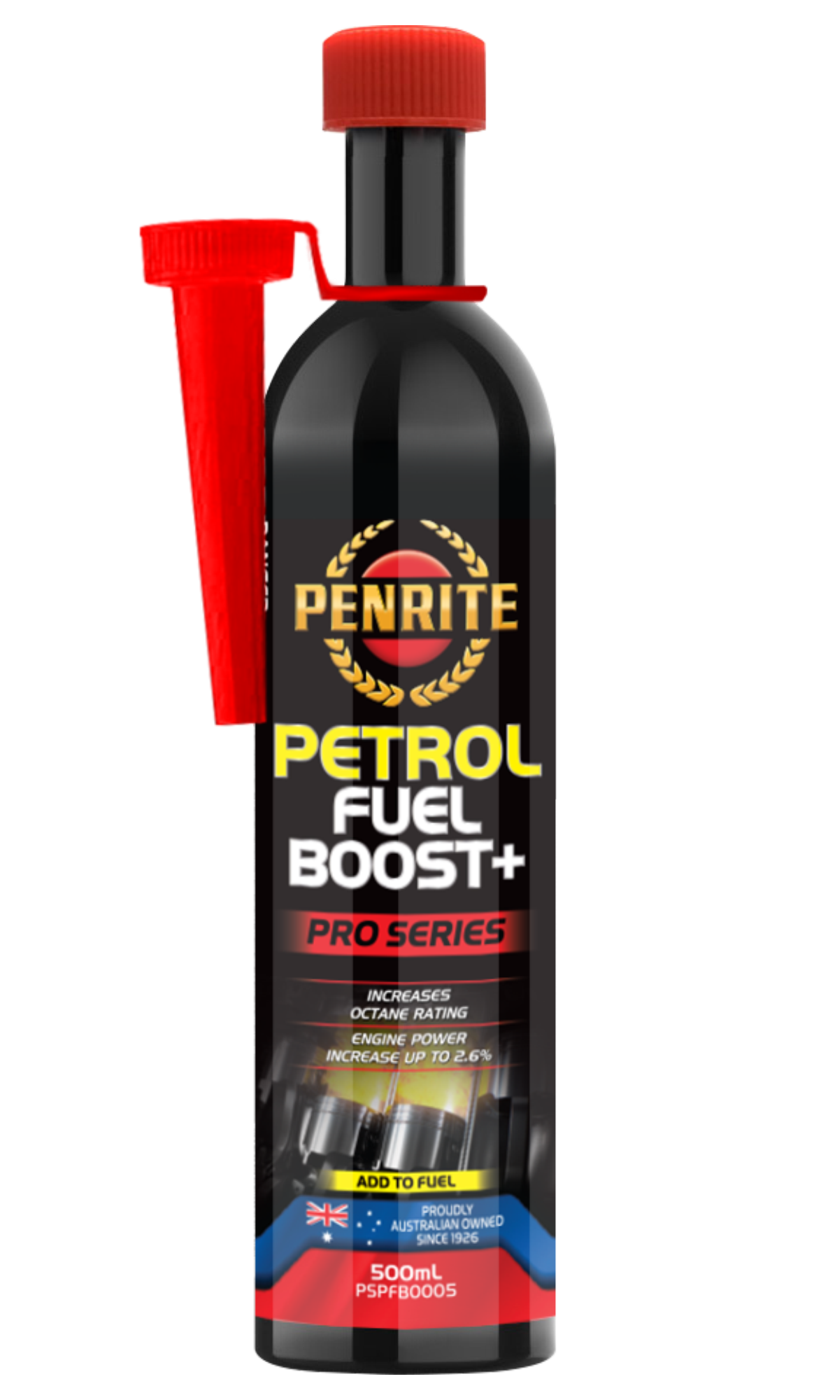 PSPFB0005 Penrite Pro Series Petrol Fuel Boost+ 500mL | Genuine Penrite Lubricants