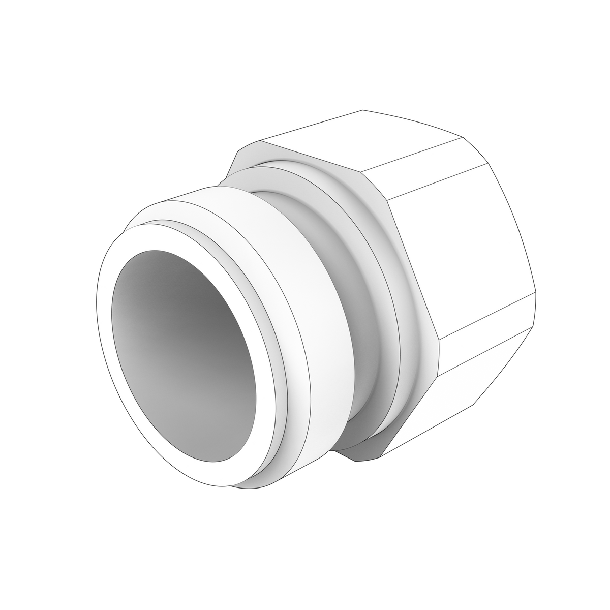 21140340 Nipple | Genuine Volvo Penta Part - photo 2 of 2