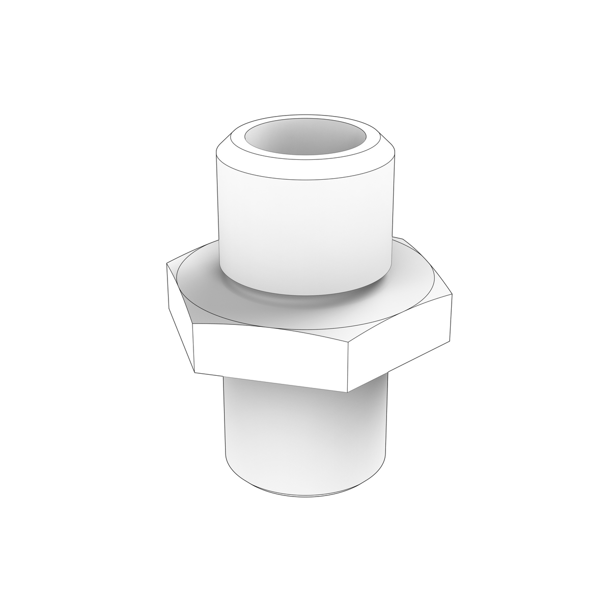 977639 Nipple | Genuine Volvo Penta Part