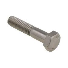 910012 S/S Hex Head Bolt 1/4 x 2" (2Pcs) | Marine Stainless Fastener