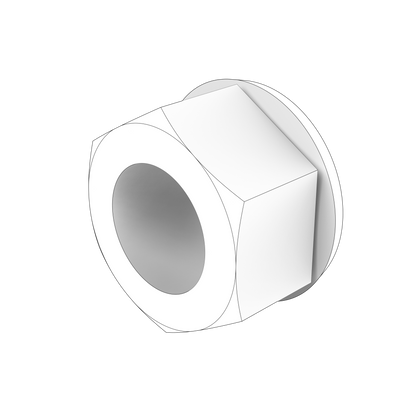 983717 Hexagon Nut | Genuine Volvo Penta Part - photo 2 of 2