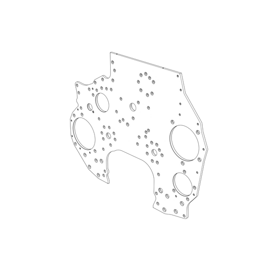 21383522 Timing Gear Plate | Genuine Volvo Penta Part