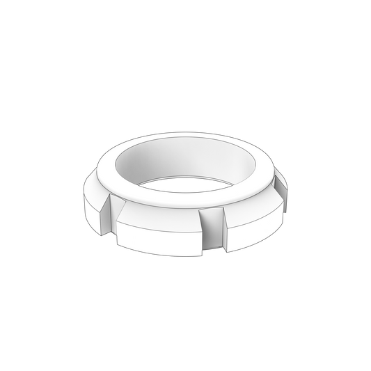 969072 Round Nut | Genuine Volvo Penta Part - photo 2 of 2