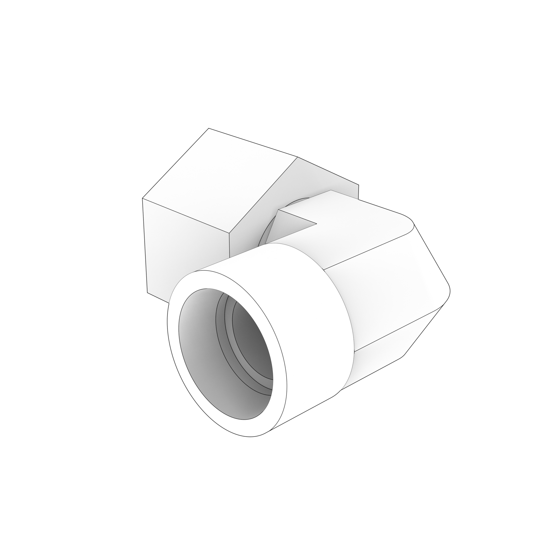 984804 Elbow Nipple | Genuine Volvo Penta Part