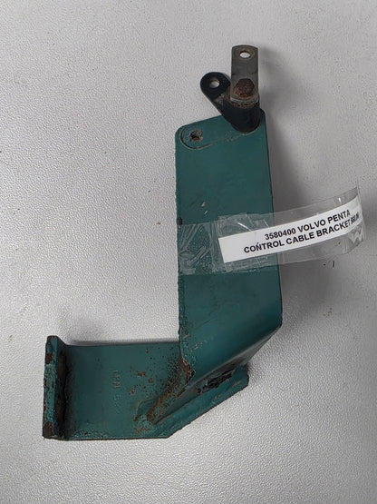 3580400 Volvo Penta Control Cable Bracket | Genuine Used Part