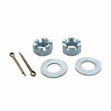A1368 Mackay 1671 / 1622C Dunbier 2 x 3/4 Axle Nuts & Split Pins Kit | Marine Trailer Part