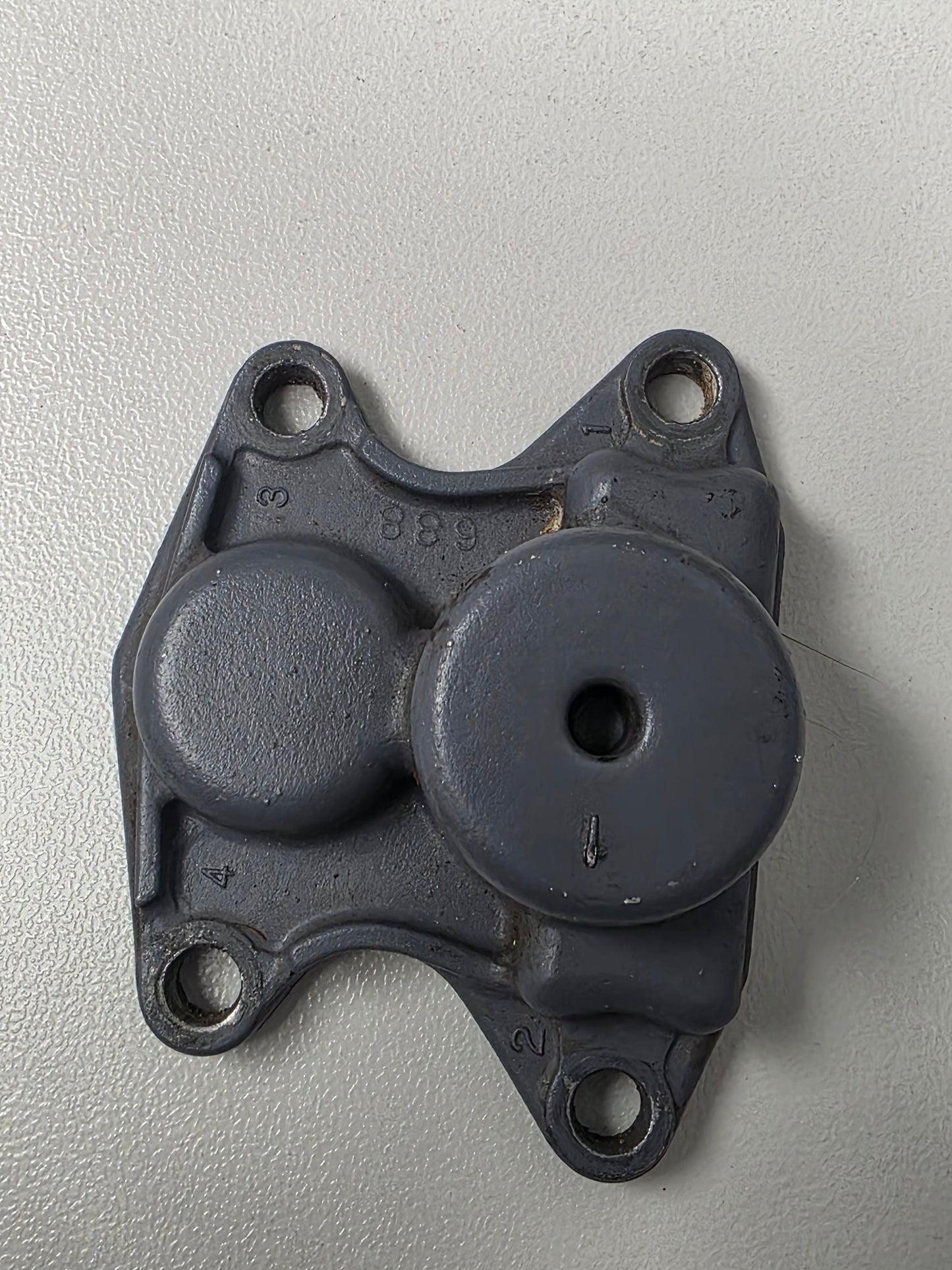 688-12413-00-1S Yamaha Z200 Thermostat Cover | Genuine Used Part