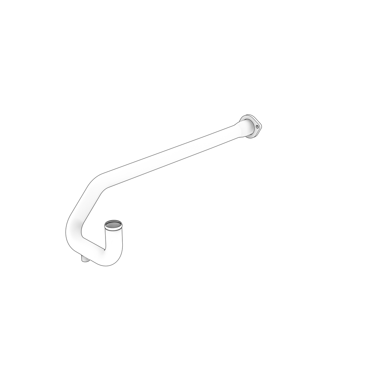 3841237 Water Pipe | Genuine Volvo Penta Part