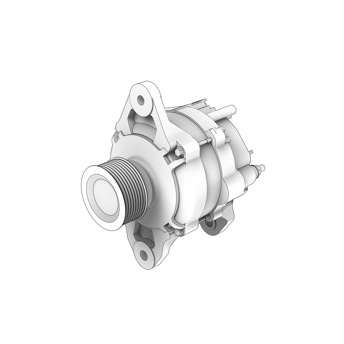 24110404 Alternator | Genuine Volvo Penta Part - photo 2 of 2