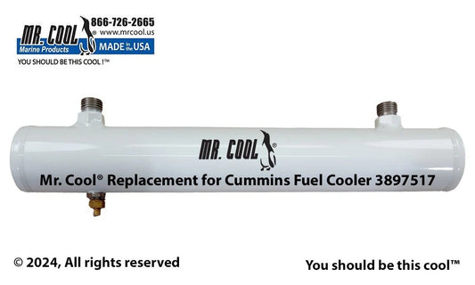 4944404 / 3897517 Aftermarket Cummins QSB/QSC/QSM Fuel Cooler | Sawley's Select Marine Parts