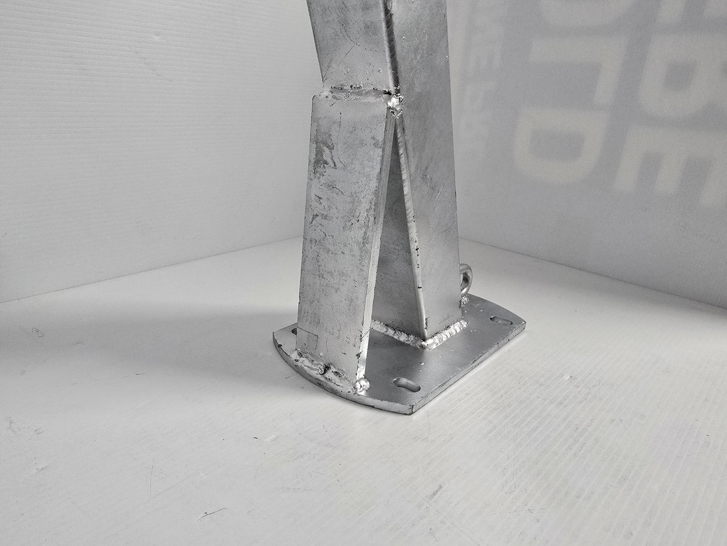 3449 Dunbier Trailer Winch Post  64mm Sq, Suits 100mm DrawBar