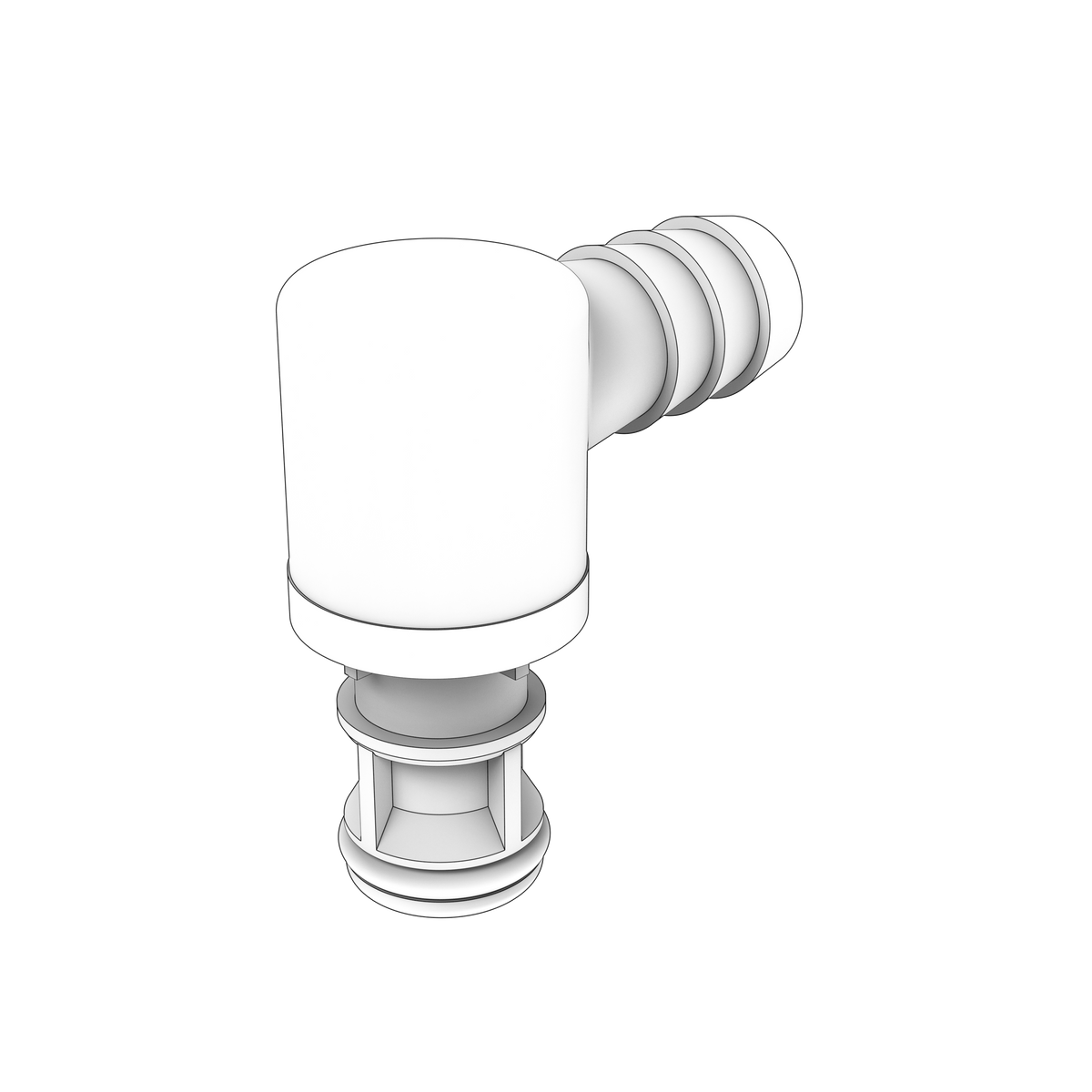3863252 Elbow | Genuine Volvo Penta Part - photo 2 of 2