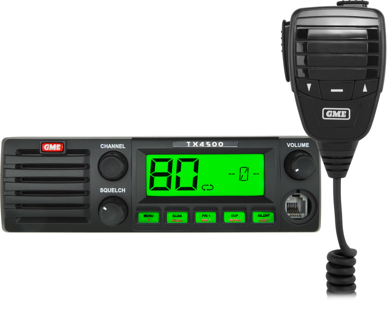 TX4500S 5 Watt DIN Mount UHF CB Radio with Scansuite