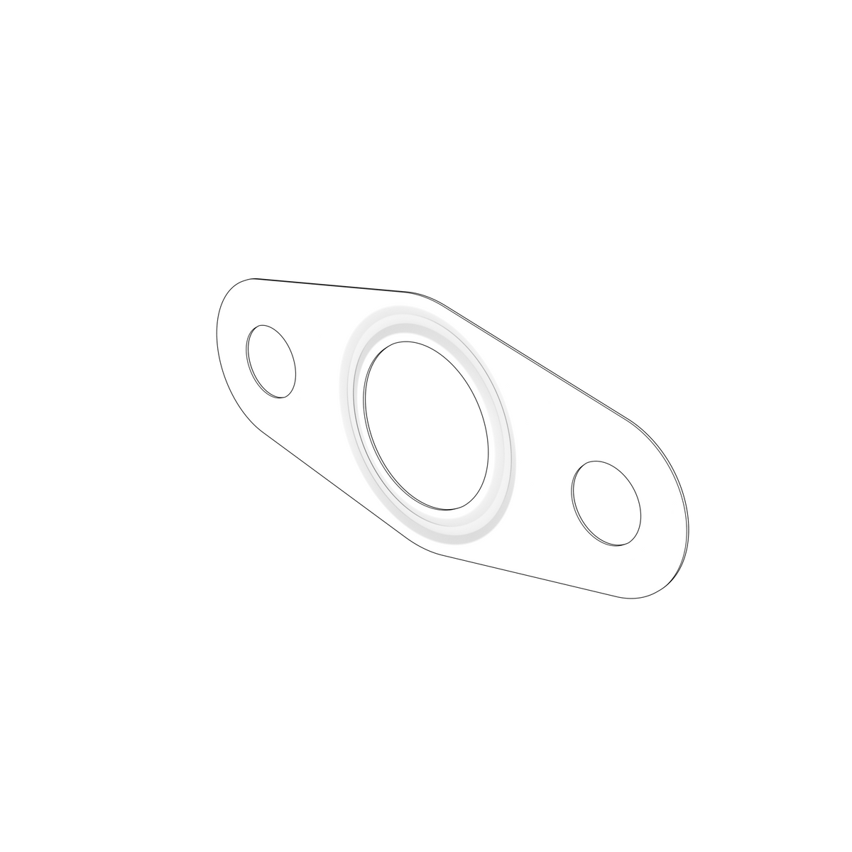 20707685 Plane Gasket | Genuine Volvo Penta Part - photo 3 of 3
