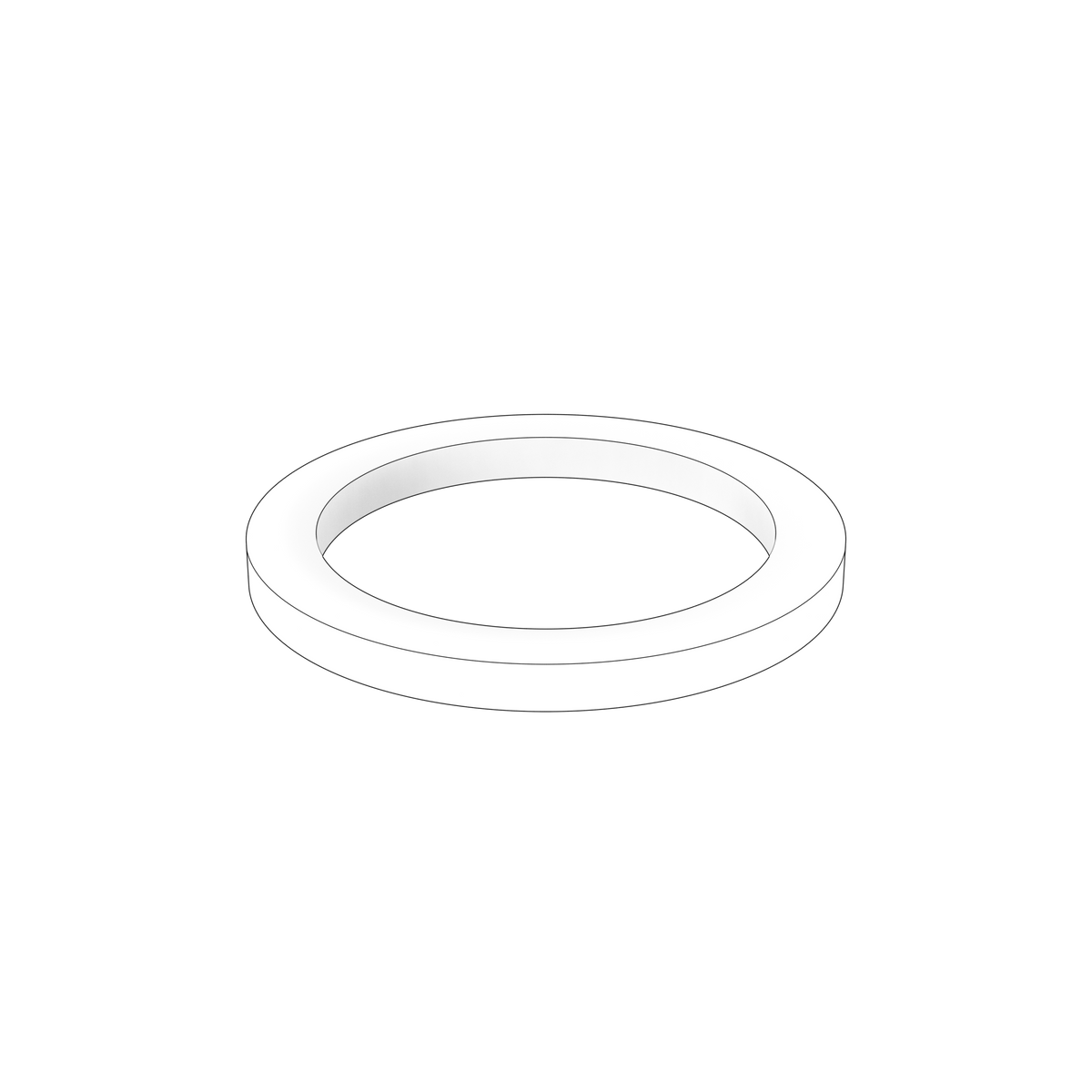 993605 Gasket | Genuine Volvo Penta Part - photo 2 of 2