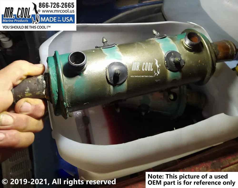 872626 / 21152060 Aftermarket Volvo Penta Transmission Cooler | Sawley's Select Marine Parts