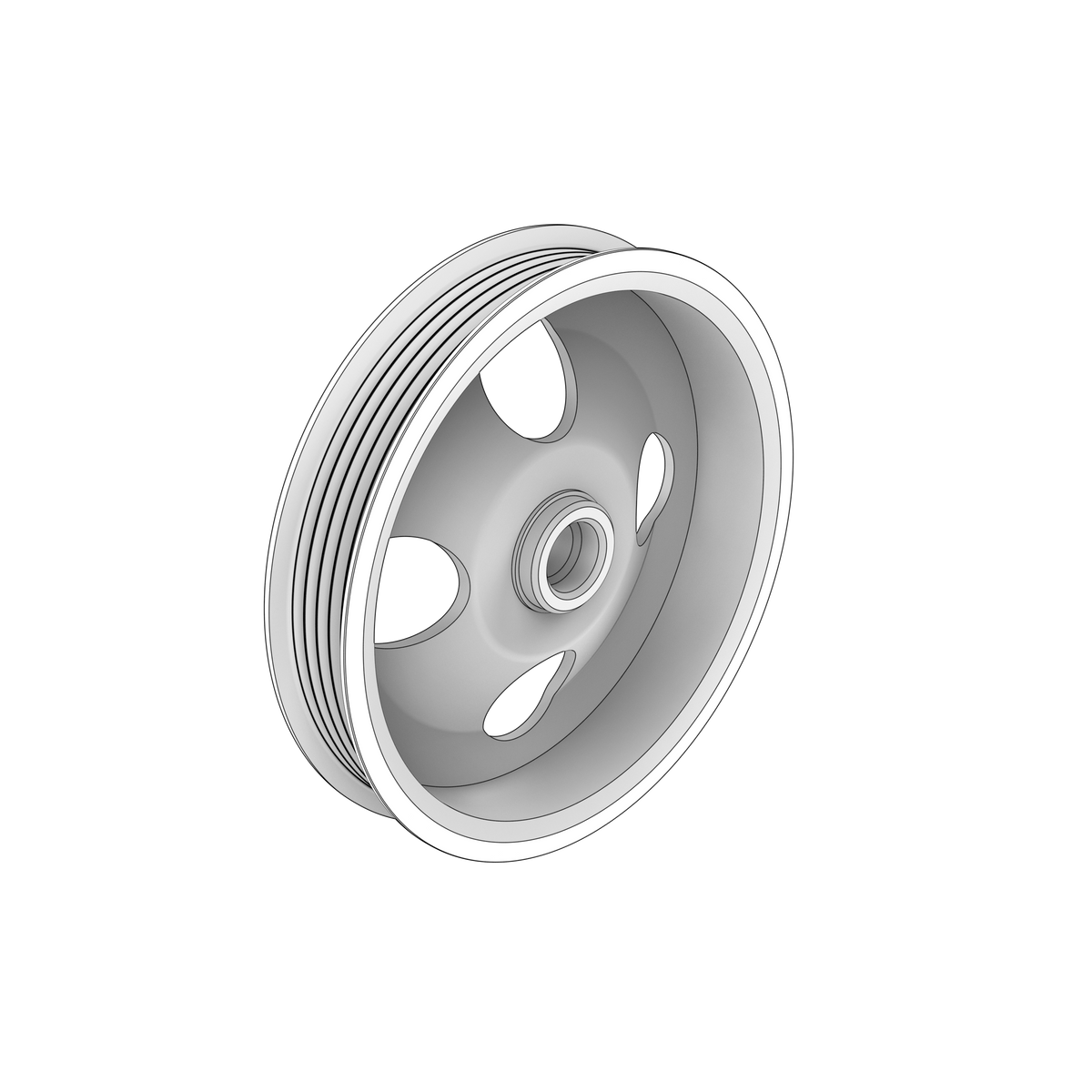 21180447 Pulley | Genuine Volvo Penta Part