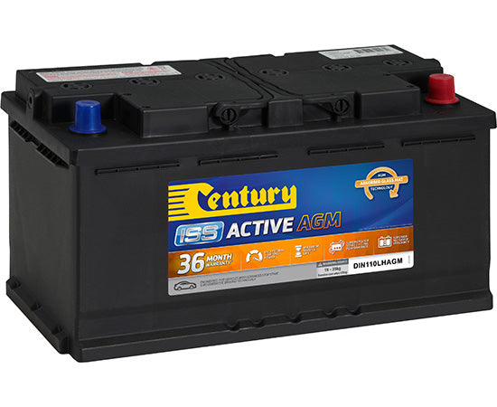 106128 Century DIN110LHAGM ISS ACTIVE AGM Battery