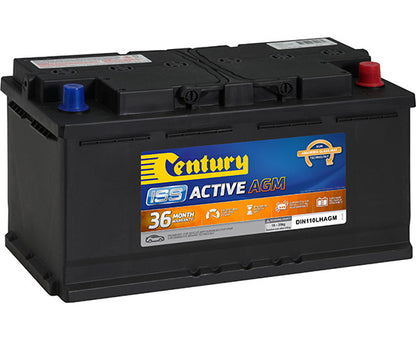 106128 Century DIN110LHAGM ISS ACTIVE AGM Battery