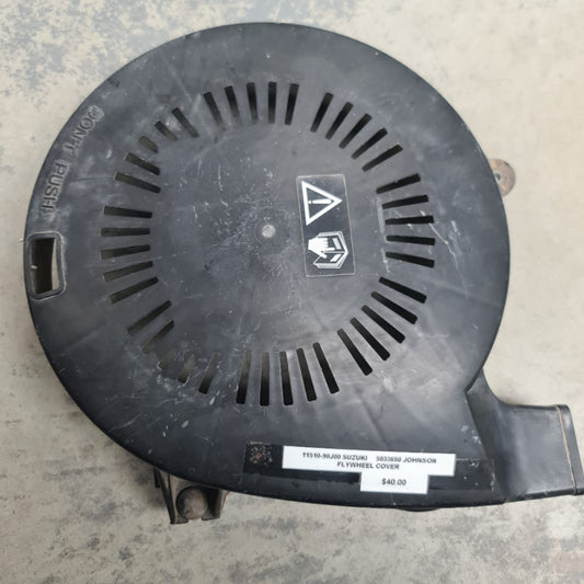 11510-90J00 Suzuki 5033650 Johnson Flywheel Cover | Genuine Used Part